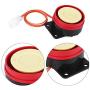Car Anti-theft Security Alarm，ABS 12V 125DB Anti-trimming and Waterproof Burglar System with Double Color Remote Control and Shock Sensor for Motorbike, Bike, Tricycle etc