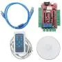 3 Axis USB CNC Kit Nema23 Stepper Motor (Dual shaft) 3A 280Ncm 112mm 425oz-in + CW5045 50VDC4.5A Motor Driver + USB CNC breakout board