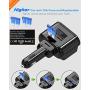 SUPERONE 200W 2-Socket Cigarette Lighter Splitter Power Adapter, USB C Car Charger with 18W Power Delivery 3.0 & Quick Charge 3.0 for iPhone 12/11/11 Pro/X/8/7, Samsung, Google Pixel and More