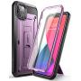 SUPCASE Unicorn Beetle Pro Series Case for iPhone 12 Pro Max (2020 Release) 6.7 Inch, Built-in Screen Protector Full-Body Rugged Holster Case(Violte)