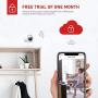 Victure Home Camera, 1080P Wireless Security Wi-Fi Camera Indoor, Sound Detection, Motion Tracking, Motion Detection, Two-Way Audio, Night Vision, Cloud Storage, SD Card Storage, Pan/Tilt