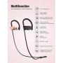 Pink Headphones, Otium Best Bluetooth Headphones Wireless Earbuds for Women Girls, Stereo Bass in-Ear IPX7 Waterproof Running Sports Earphones