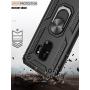 Galaxy S9 Case,Military Grade 16ft. Drop Tested Dual Layered Heavy Duty Cover with Magnetic Ring Kickstand Compatible with Car Mount Holder,Protective Phone Case for Samsung Galaxy S9 Black