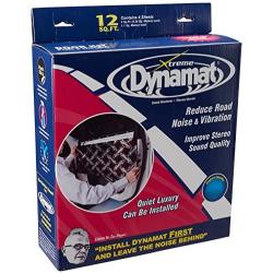 Dynamat 10435 12'' x 36'' x 0.067'' Thick Self-Adhesive Sound Deadener with Xtreme Door Kit
