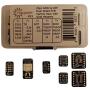 Stargazer 25 Piece Dual Sided SMD to DIP Variety Pack with 40 Fitted Gold Plated Headers [SOIC/TSSOP-8/16, DPAK, D2PAK, SOT-23, SC-59, TO-236, TO-252, TO-263, SOT-89, SOT-223, 0405, 0603, 0805,1206]