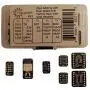 Stargazer 25 Piece Dual Sided SMD to DIP Variety Pack with 40 Fitted Gold Plated Headers [SOIC/TSSOP-8/16, DPAK, D2PAK, SOT-23, SC-59, TO-236, TO-252, TO-263, SOT-89, SOT-223, 0405, 0603, 0805,1206]