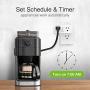 Smart Plug Gosund WiFi Outlet Extender Dual Socket Plugs Works with Alexa Google Home, Schedule and Timer, Control Independently or Together, 10A, No Hub Required, FCC Listed (2 Pack)