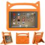 All-New Tablet 7 2019 Case,Tablet 7 Case for Kids,Riaour Kids Shock Proof Protective Cover Case for 7 Tablet (9th Generation 2019 / 7th Generation 2017) (Orange)
