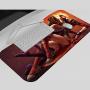 Gaming Mouse Pad Professional Curved Extended Size Large Computer Laptop Keyboard Desk Mat Waterproof Mousepad with Stitched Edges Anti Slip Rubber Base for School Office Home (Chandra and Liliana)