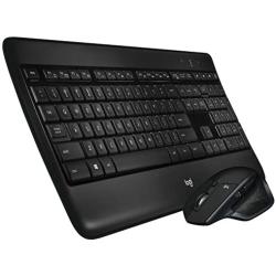 Logitech MX900 Performance Premium Backlit Keyboard and MX Master Mouse Combo , Black
