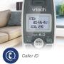 VTech CS6114 DECT 6.0 Cordless Phone with Caller ID/Call Waiting, White/Grey with 1 Handset