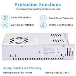 Daedalus 48V DC Power Supply Adapter, 600W, 12.5A