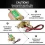 Electric Fuel Pump 12v Universal Inline Fuel Pump Low Pressure 2.5-4 PSI Gas Diesel Transfer Fuel Pump for Carburetor Lawnmover Boat Carter HEP-02A