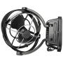 Sirocco II Fan from Seekr by Caframo. 12V /24V DC. Gimbal Fan for Boat or RV. Black, One Size