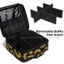 Makeup Travel Case MRSP Makeup Bag,Travel Makeup Organizers And Storage Cosmetic Travel Case Makeup Brushes Toiletry Travel Accessories Sunflower