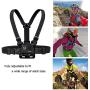Sametop Chest Mount Harness Chesty Strap Compatible with GoPro Hero 9 Black, 8 Black, Hero 7 Black, 7 Silver, 7 White, Hero 6, 5, 4, Session, 3+, 3, 2, 1, Hero (2018), Fusion, DJI Osmo Action Cameras