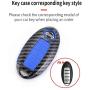 WFMJ Blue Carbon Fiber + Silicone Button Smart Remote 5 Buttons Key Fob Cover Case Shell Fob for Nissan Altima Maxima Armada Murano Rogue Sedan Pathfinder WFMJ Blue Carbon Fiber + Silicone Button Smart Remote 5 Buttons Key Fob Cover Case Shell Fob for Nissan Altima Maxima Armada Murano Rogue Sedan Pathfinder