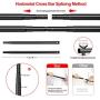 Emart 8.5 x 10 ft Photo Backdrop Stand , Adjustable Photography Muslin Background Support System Stand for Photo Video Studio
