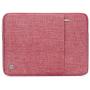 NIDOO 10 Inch Laptop Sleeve Case Water Resistant Protective Portable Bag for 9.7'' 10.5'' 11'' iPad Pro/ 10.5'' iPad Air/ 10'' Microsoft Surface Go/ 10.1'' Lenovo Yoga Book/ 10.5'' Samsung Galaxy Tab S4, Red