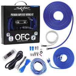 Skar Audio 4 Gauge OFC Complete Amplifier Installation Wiring Kit, SKAR4ANL-OFC