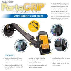 PanaVise PortaGrip Phone Holder with Telescoping Windshield Mount