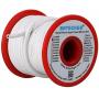 BNTECHGO 14 Gauge Silicone Wire Spool 40 ft White Flexible 14 AWG Stranded Tinned Copper Wire