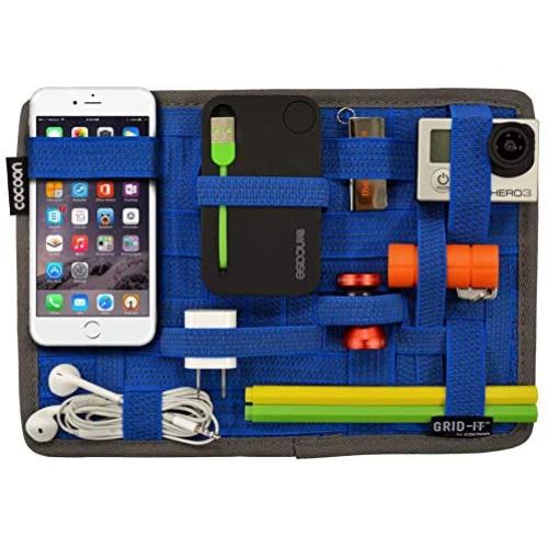 Cocoon CPG8BL GRID-IT! Accessory Organizer - Medium 10.5'' x 7.5'' (Royal Blue)
