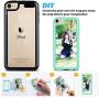 ULAK iPod Touch 7 Case,iPod Touch 6 & 5 Case, Clear Slim Hybrid Bumper TPU/Scratch Resistant Hard PC Back / Corner Shock Absorption Case for Apple iPod Touch 5th 6th 7th Generation, Black