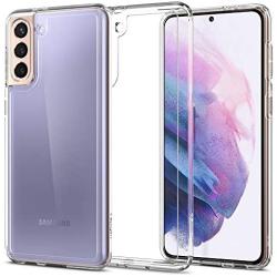 Spigen Ultra Hybrid Designed for Galaxy S21 Case (2021) - Crystal Clear