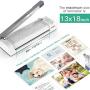 ABOX Laminator OL381C, A3 A4 Laminator Machine 5 in 1 Thermal Laminating Machine with Jam Release Switch, ABS Function, Corner Rounder, 16 Laminating Pouches for Home, Office and School