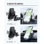 VICSEED Wireless Car Charger Mount, 3rd Generation Auto-Clamping 10W Qi Fast Charging Car Mount Wireless Car Charger CD Slot Air Vent Phone Holder Fit for iPhone 12 11 Pro Max Galaxy S21 Note 20 etc