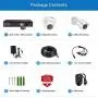 ZOSI H.265+ 1080p Home Security Camera System Outdoor Indoor, 5MP Lite 8 Channel DVR Recorder and 8 x 1080p Weatherproof CCTV Bullet Dome Camera, Remote Access, Motion Alerts (1TB Hard Drive Built-in)