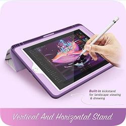 i-Blason Cosmo Case for New iPad 8th/7th Generation, iPad 10.2 2020 2019 Case, Full-Body Trifold with Built-in Screen Protector Protective Smart Cover with Auto Sleep/Wake & Pencil Holder (Marble)
