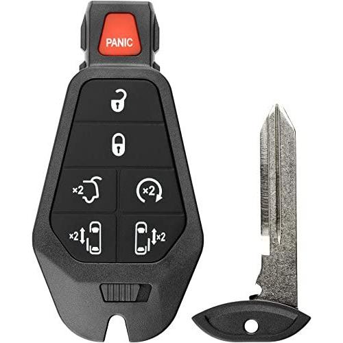 KeylessOption Keyless Entry Remote Control Car Key Fob Starter Alarm for Caravan Town Country
