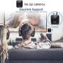 ELEGIANT Bluetooth 5.0 Transmitter Receiver Wireless Audio Adapter Low Latency Pair 2 Headphones at Once Built-in Mic, LED Indicator, Optical TOSLINK 3.5mm AUX RCA for TV Home Stereo System(Black)