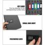Key Safe Security Box Locker, Wall Mounted Key Holder Box 20 Key Lock Box Home Combination Password Metal Lock Key Safe Box Lockable