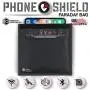 Mission Darkness Non-Window Faraday Bag for Phones // Device Shielding for Law Enforcement, Military, Executive Privacy, Travel & Data Security, Anti-Hacking & Anti-Tracking Assurance