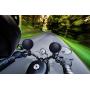 BOSS Audio Systems MCBK625BA Motorcycle Speaker Sound System - Bluetooth, Amplified, Weatherproof, 3 Inch Speakers, Multi-Function Volume Control, Also Use with ATVs UTVs