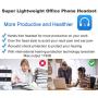 Sinseng Phone Headset with Microphone Noise Cancelling & 3.5mm Jack, Cell Phone Headphone with Volume Control for Call Center Office Skype Business Meeting Online Courses Teaching Work from Home