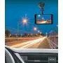 Minolta MNCD42 Full HD 1080P Wide Angle Car Dashboard Camera with G-Sensor, HDR, Loop Recording & 4'' LCD Screen, Blue