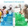 FLASHOWL AC600 Gigabit Wireless Access Point Outdoor WiFi Extender WiFi Range Extender Dual Band 2.4G + 5G 600Mbps Internet Signal Booster Amplifier in PoE & 2 Antennas Used for Outdoor WiFi Coverage