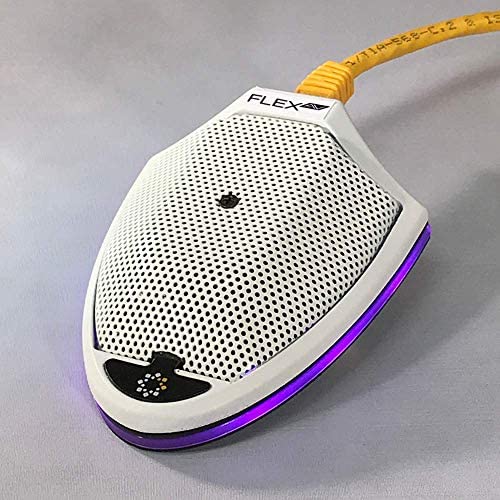 Flex AV FM-19D Dante-Enabled Boundary Microphone White