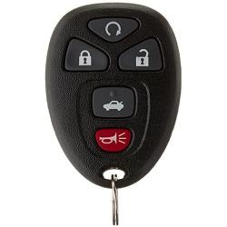 GM Genuine Parts 22952176 5 Button Keyless Entry Remote Key Fob with Remote Start