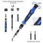 Syntus Precision Screwdriver Set, 63 in 1 with 57 Bits Screwdriver Kit, Magnetic Driver Electronics Repair Tool Kit for iPhone, Tablet, Macbook, Xbox, Cellphone, PC, Game Console, Blue