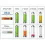 8-Pack iMah AAA Rechargeable Batteries 1.2V 750mAh Ni-MH, Also Compatible with Panasonic Cordless Phone Battery 1.2V 550mAh HHR-55AAABU and 750mAh HHR-75AAA/B, Toys and Outdoor Solar Lights