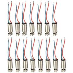 YXQ 6x14mm Coreless Motor, DC 3V 3500RPM Vibration Vibrating Magnetic Micro Brushed Motors(15Pcs)