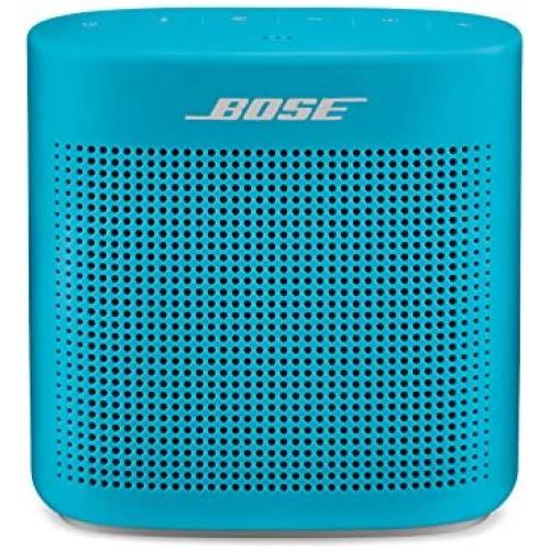 Bose SoundLink Color II: Portable Bluetooth, Wireless Speaker with Microphone- Aqua Blue