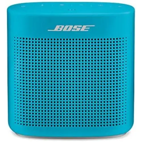 Bose SoundLink Color II: Portable Bluetooth, Wireless Speaker with Microphone- Aqua Blue