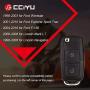 cciyu 2 X Replacement Keyless Entry Remote Control Car Key Fob 3 Buttons Replacement for 98 99 00 01 02 03 04 05 06 07 06 08 09 10 11 12 13 14 15 16 for M azda Lincoln Mercury for F ord