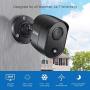 ZOSI 2K 5MP Home Security Camera System Outdoor Indoor, H.265+ CCTV DVR Recorder with Hard Drive 1TB and 4 x 2K(5MP) Surveillance Bullet Camera with PIR Motion Sensor (Heat and Motion), Remote Access